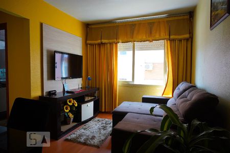 Sala de apartamento à venda com 2 quartos, 80m² em Jardim do Salso, Porto Alegre