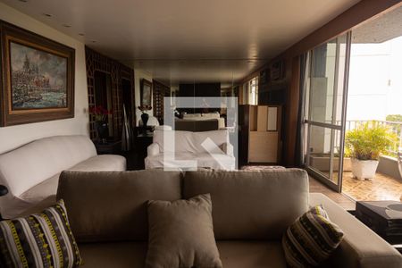 Sala de Estar de apartamento à venda com 3 quartos, 220m² em Flamengo, Rio de Janeiro