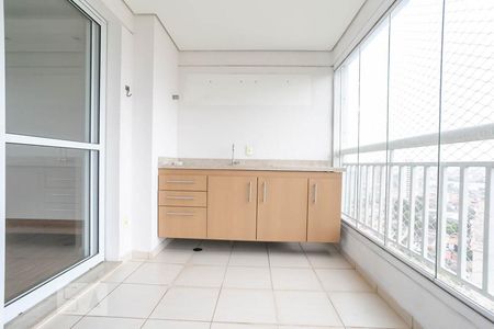 Varanda de apartamento à venda com 3 quartos, 107m² em Vila Lusitania, São Bernardo do Campo