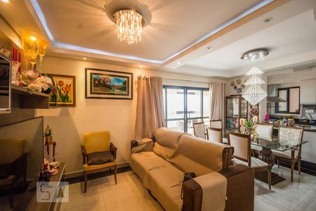 Sala de apartamento à venda com 3 quartos, 117m² em Parque das Flores, Campinas