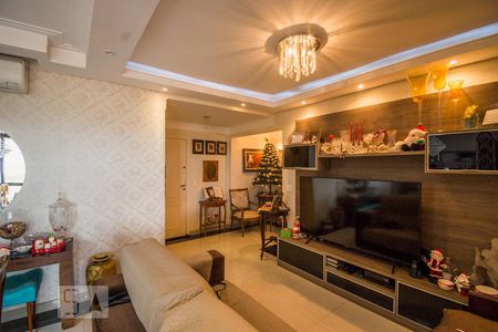 Sala de apartamento à venda com 3 quartos, 117m² em Parque das Flores, Campinas