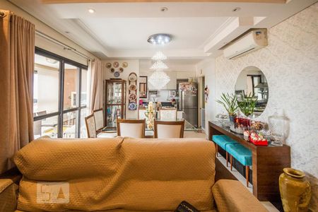 Sala de apartamento à venda com 3 quartos, 117m² em Parque das Flores, Campinas