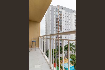 Apartamento à venda com 34m², 1 quarto e sem vagaVaranda
