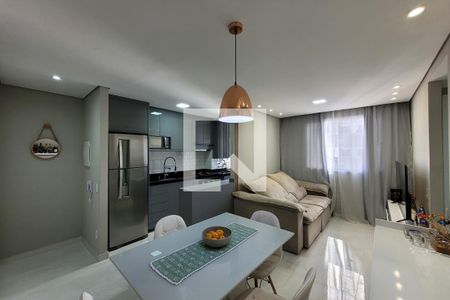 sala de estar/Jantar de apartamento à venda com 2 quartos, 45m² em Cambuci, São Paulo