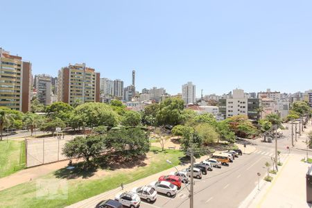 Vista da Varanda de kitnet/studio à venda com 1 quarto, 79m² em Petrópolis, Porto Alegre