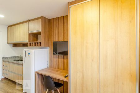 Studio para alugar com 16m², 1 quarto e sem vaga Studio para alugar com 16m², 1 quarto e sem vagaQuarto