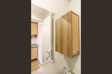 Studio para alugar com 16m², 1 quarto e sem vaga Studio para alugar com 16m², 1 quarto e sem vagaDetalhe do banheiro