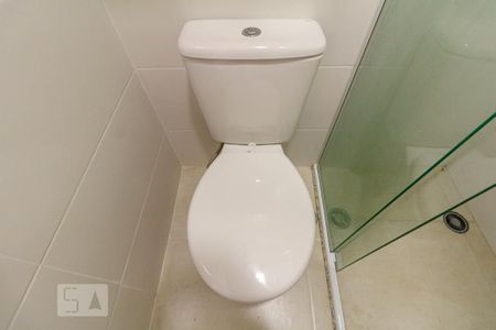 Studio para alugar com 16m², 1 quarto e sem vaga Studio para alugar com 16m², 1 quarto e sem vagaDetalhe do banheiro