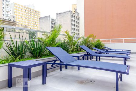 Studio para alugar com 16m², 1 quarto e sem vaga Studio para alugar com 16m², 1 quarto e sem vagaÁrea comum - Piscina