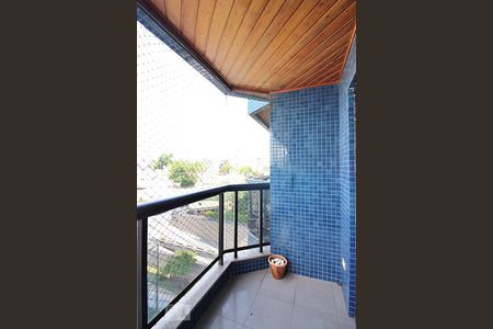 Varanda da Sala  de apartamento para alugar com 3 quartos, 110m² em Vila Marlene, São Bernardo do Campo