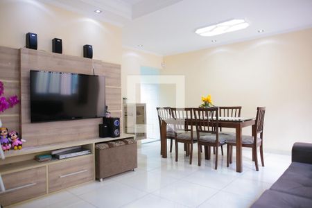 Sala de casa à venda com 3 quartos, 120m² em Vila Camilópolis, Santo André