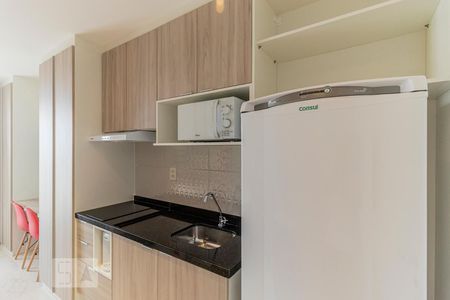 Studio para alugar com 24m², 1 quarto e sem vagaCozinha