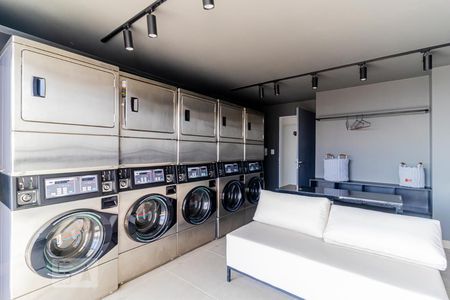 Studio para alugar com 24m², 1 quarto e sem vagaLavanderia