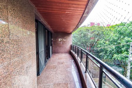 Varanda de apartamento à venda com 4 quartos, 208m² em Vila Morumbi, São Paulo