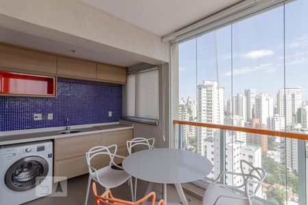 Sacada  de apartamento para alugar com 1 quarto, 54m² em Jardim Vila Mariana, São Paulo