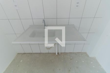 Cozinha de kitnet/studio à venda com 1 quarto, 24m² em Vila Ré, São Paulo