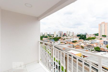 Varanda da Sala de apartamento para alugar com 2 quartos, 43m² em Vila Prudente, São Paulo
