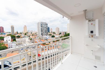 Varanda da Sala de apartamento para alugar com 2 quartos, 43m² em Vila Prudente, São Paulo