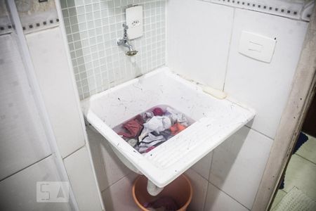 Detalhe do banheiro de apartamento à venda com 1 quarto, 38m² em República, São Paulo