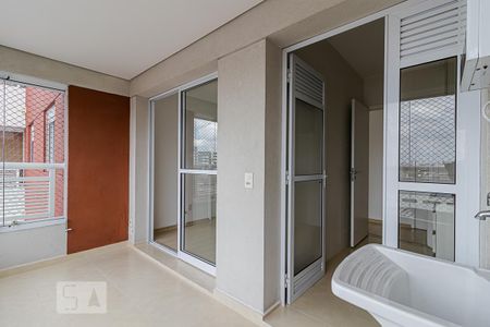 Sacada e Área de Serviço de apartamento para alugar com 1 quarto, 40m² em Sacomã, São Paulo