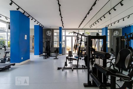 Apartamento para alugar com 40m², 1 quarto e 1 vaga Apartamento para alugar com 40m², 1 quarto e 1 vagaAcademia
