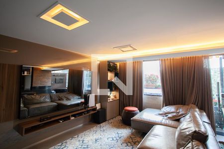 Sala de apartamento para alugar com 3 quartos, 157m² em Calafate, Belo Horizonte