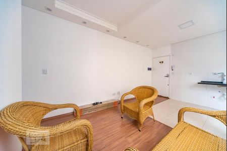 Sala de apartamento à venda com 2 quartos, 96m² em Campestre, Santo André