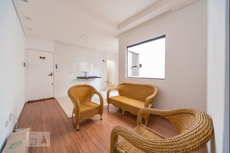Sala de apartamento à venda com 2 quartos, 96m² em Campestre, Santo André