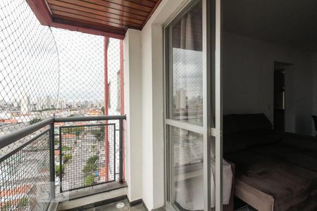 Varanda  de apartamento para alugar com 2 quartos, 50m² em Vila Regente Feijó, São Paulo