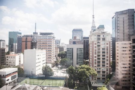 Vista da Sala de apartamento para alugar com 3 quartos, 165m² em Bela Vista, São Paulo
