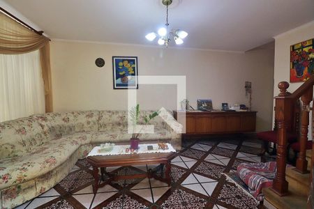 Sala de casa à venda com 3 quartos, 171m² em Campestre, Santo André