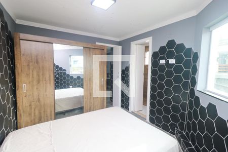 Suíte de apartamento à venda com 1 quarto, 50m² em Jardim Alzira Franco, Santo André