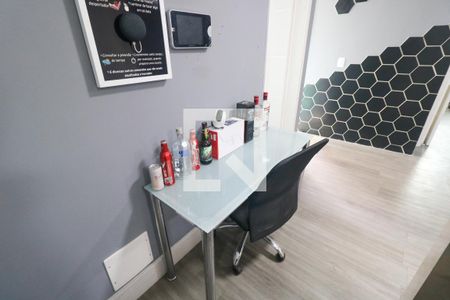 Sala de apartamento à venda com 1 quarto, 50m² em Jardim Alzira Franco, Santo André