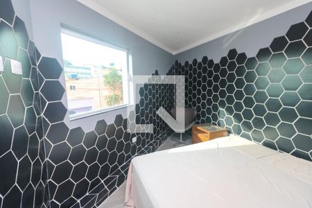 Suíte de apartamento à venda com 1 quarto, 50m² em Jardim Alzira Franco, Santo André
