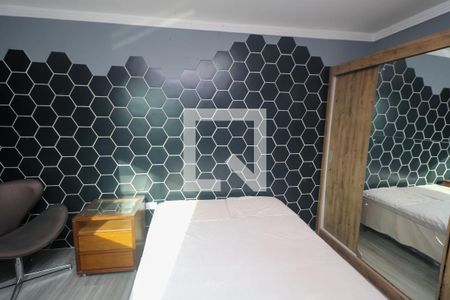 Suíte de apartamento à venda com 1 quarto, 50m² em Jardim Alzira Franco, Santo André