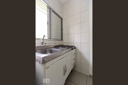 Cozinha de kitnet/studio para alugar com 1 quarto, 20m² em Vila Butantã, São Paulo