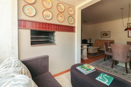 varanda de apartamento à venda com 3 quartos, 92m² em Menino Deus, Porto Alegre