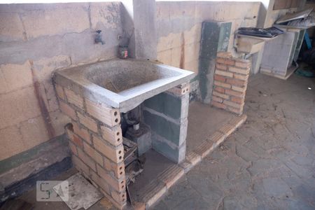 Área reservada no terraço de apartamento à venda com 2 quartos, 44m² em Glória, Contagem