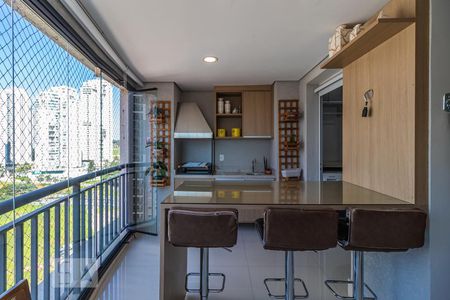 Varanda Gourmet de apartamento à venda com 3 quartos, 97m² em Alphaville Empresarial, Barueri