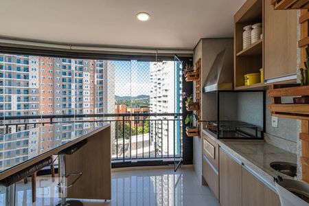 Varanda Gourmet de apartamento à venda com 3 quartos, 97m² em Alphaville Empresarial, Barueri