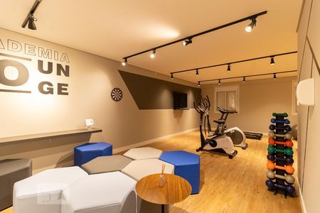 Studio para alugar com 25m², 1 quarto e sem vaga Studio para alugar com 25m², 1 quarto e sem vagaAcademia