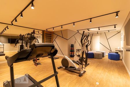 Studio para alugar com 25m², 1 quarto e sem vaga Studio para alugar com 25m², 1 quarto e sem vagaAcademia