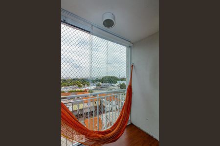 Varanda da Sala de apartamento para alugar com 2 quartos, 55m² em Alto do Pari, São Paulo
