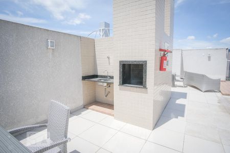 Terraço de kitnet/studio à venda com 1 quarto, 35m² em Centro, Curitiba
