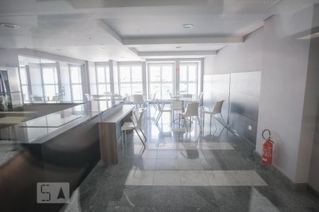 Área comum - Salão de festas de kitnet/studio à venda com 1 quarto, 35m² em Centro, Curitiba