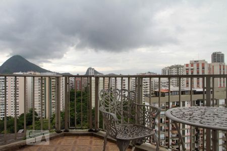 Varanda da Sala de apartamento para alugar com 3 quartos, 160m² em Leblon, Rio de Janeiro