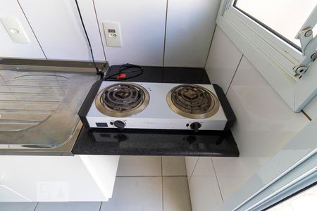 Studio para alugar com 32m², 1 quarto e 1 vaga Studio para alugar com 32m², 1 quarto e 1 vagaCozinha - Cooktop