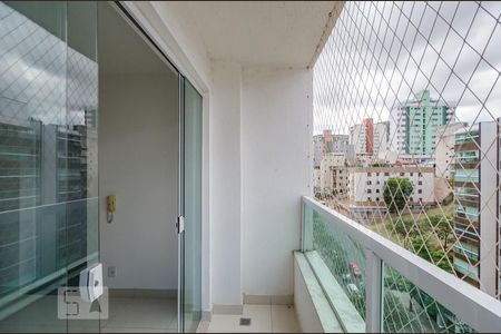 Varanda da Sala de apartamento para alugar com 2 quartos, 60m² em Buritis, Belo Horizonte