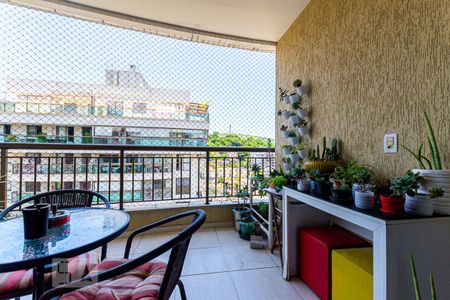 Varanda da Sala  de apartamento à venda com 4 quartos, 200m² em Santa Rosa, Niterói