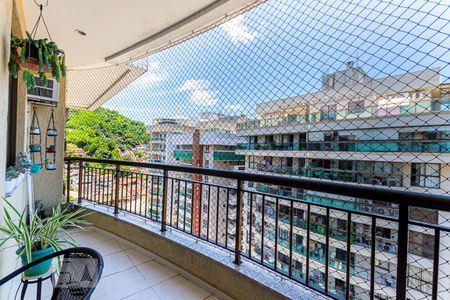Varanda da Sala  de apartamento à venda com 4 quartos, 200m² em Santa Rosa, Niterói